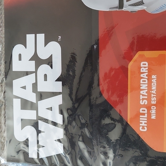 NWT Kids Star Wars Stormtrooper Muscle Shirt Costume - Picture 4 of 7